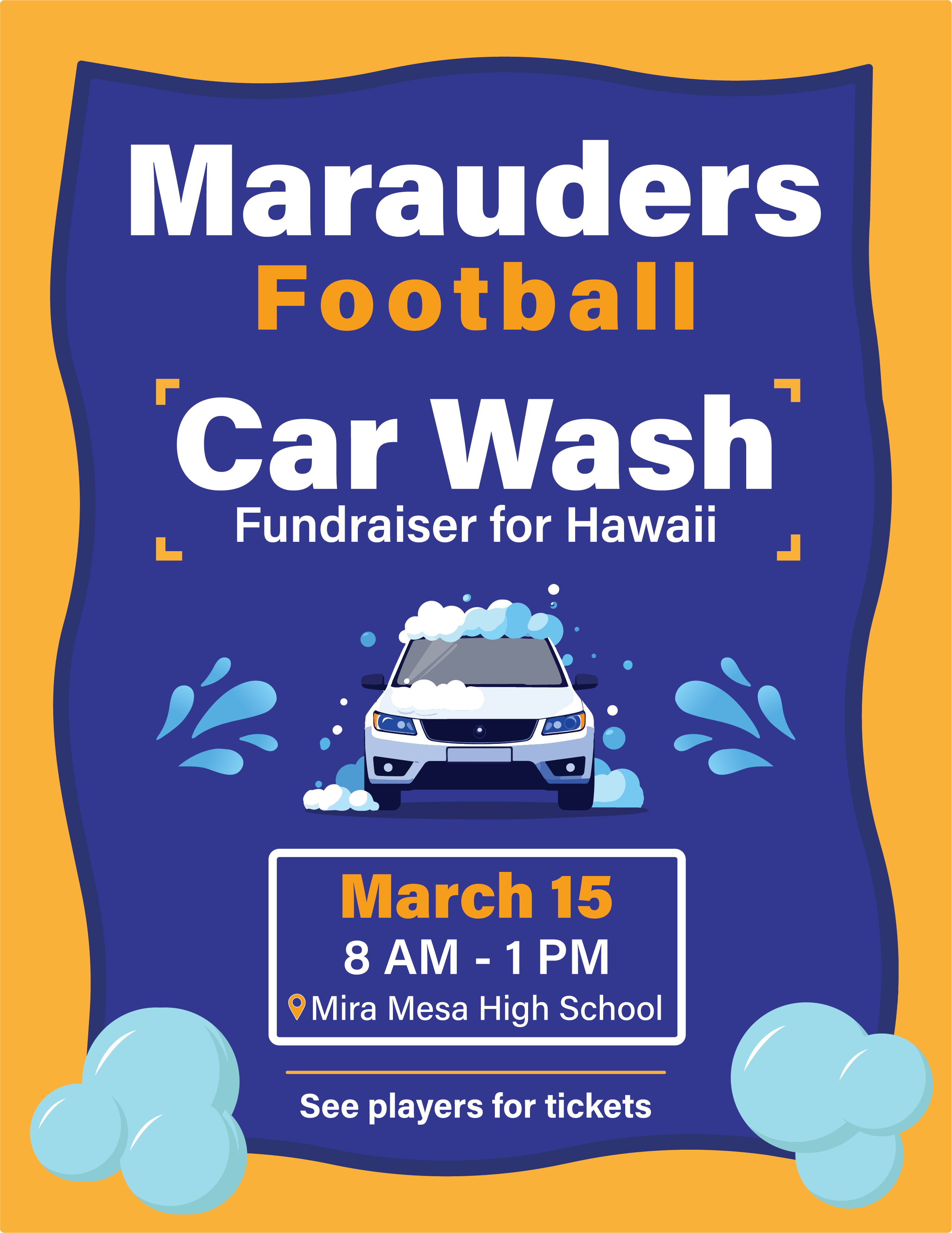 MMHS Football Car Wash — Initial Draft